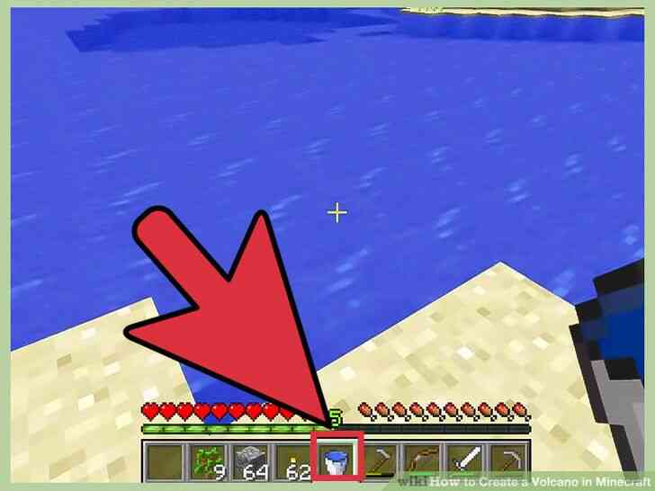 Image intitulée Créer un Volcan dans Minecraft Étape 10